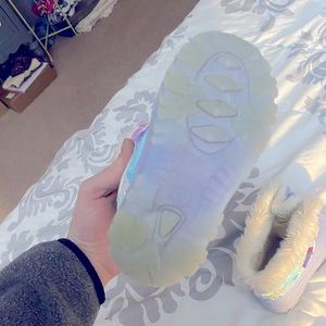 Light up frozen snow boots when you stomp